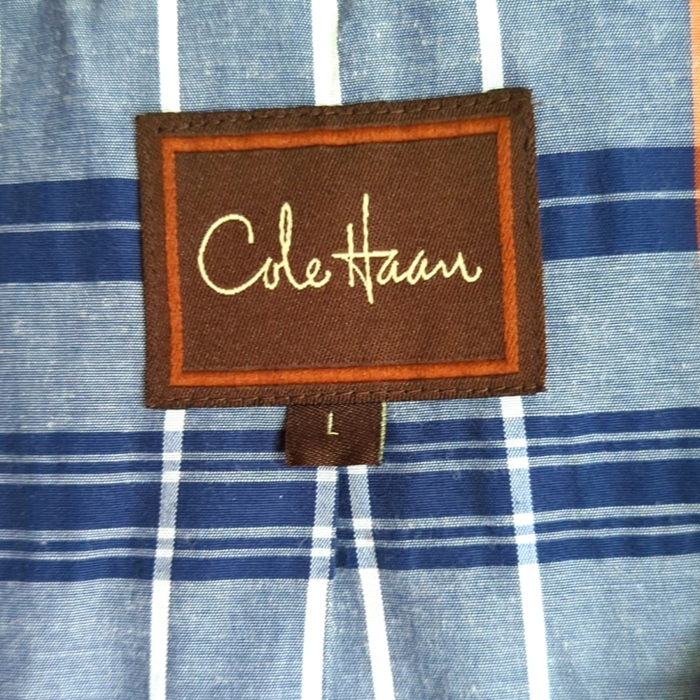 Cole Haan Travel Adventure Jacket Khaki Large